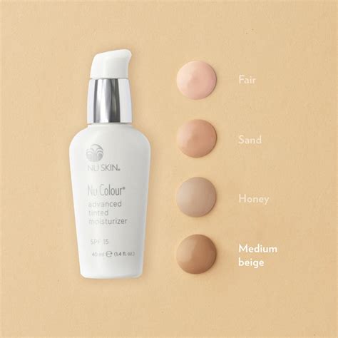 nu skin advanced tinted moisturizer.